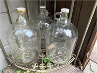Three A&W Glass Jugs Vintage!