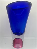 Kosta Boda Goran Worff crystal vase