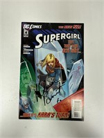 Autograph COA Supergirl #4 Comics