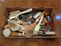 Flat of Kitchen Utensils