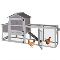 Aivituvin Chicken Coop Expandable Mobile Chicken