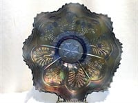 Fenton "Peacock/Grape" Amethyst Art Glass Bowl