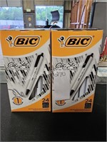 6-24ct BIC clic stic pens (display area)