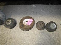 4 pair of dolly wheels (8 total)