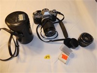 Canon AE-1 Camera w/ focus lens