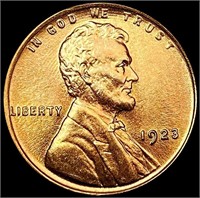 1923 RD Wheat Cent CHOICE BU