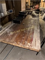 Large Handmade Work Table