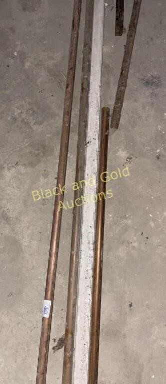 (4) Pieces Of Copper Water Piping