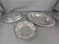 Chrome : Danny Wilson 12.5" bread tray and butter