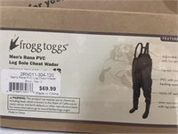 $69.99 FROGG TOGGS MENS RANA PVC SIZE 12