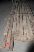 set of Chestnut hand hewn rafters