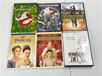 Lot of 6 DVDs