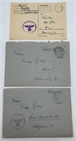 3 Letters Written By German Soldier To His Family
