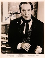 Basil Rathbone signed movie still photo