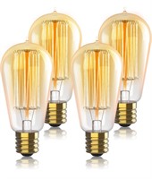 ($34) Vintage  Edison Light Bulbs,4pack