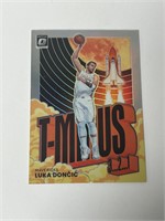 2021 Optic Luka Doncic SILVER T-Minus 3,2,1 Insert