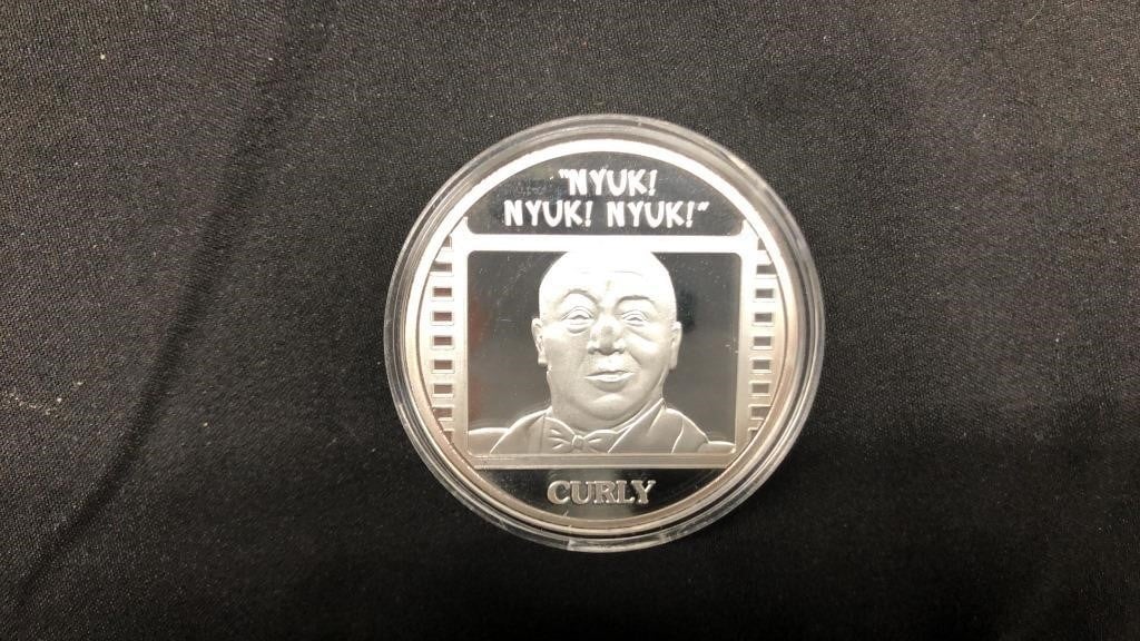 Three Stooges Commemorative Coin