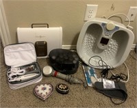 Foot Massager, Electric Curlers & More