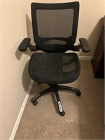 Adjustable Office Chair w/Clear Floor Mat