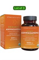 Organic Ashwagandha 3000mg