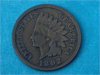 1892 Indian Head Penny
