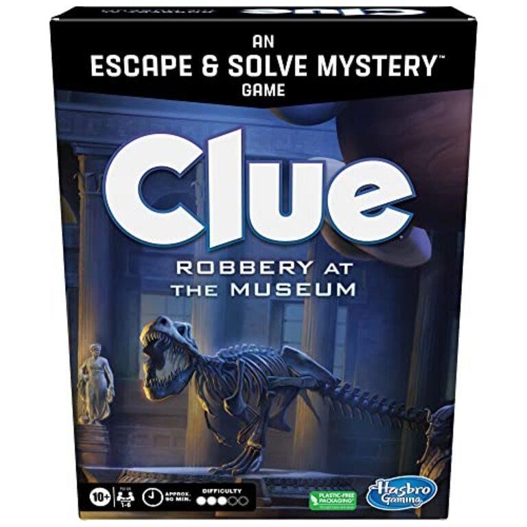Clue Board Game Robbery at The Museum, Escape
