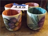 Pfaltzgraff Flower Market Coffee Mugs