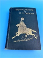 Antique Book " P. H. Sheridan " Circa 1888