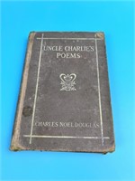 Antique Book " Uncle Charlie's Poems " Circa 190