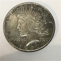 1922 Peace Silver Dollar