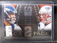 2014 ELITE PEYTON MANNING TOM BRADY F2F