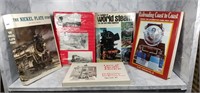 5 Train Reference Books, 70s - 80s