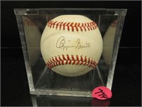 Ozzie Smith Autographed Baseball