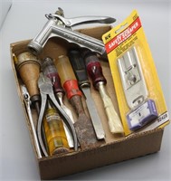 TOOL LOT: STANLEY CHISELS & MORE