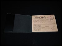 WW II War Ration Book No. 3