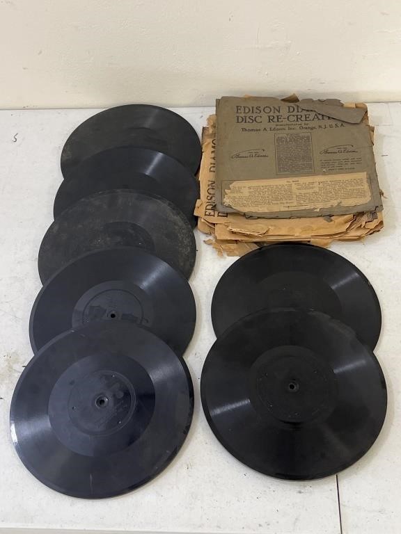 Edison Diamond Sisc Phonograph Records
