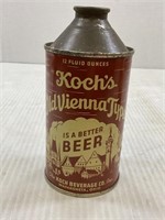 KOCH'S OLD VIENNA TYPE CONE TOP BEER CAN -