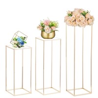 Nuptio Gold Vases for Centerpieces Wedding with