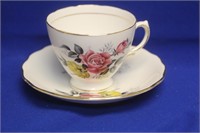 English Bone Chine Royal Vale Cup and Saucer