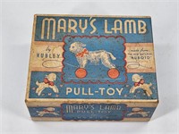 HUBLEY MARY'S LAMB PULL TOY W/ BOX