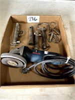 Bosch grinder and pins