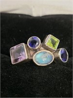 Nicky Butler Sterling Gemstone Ring