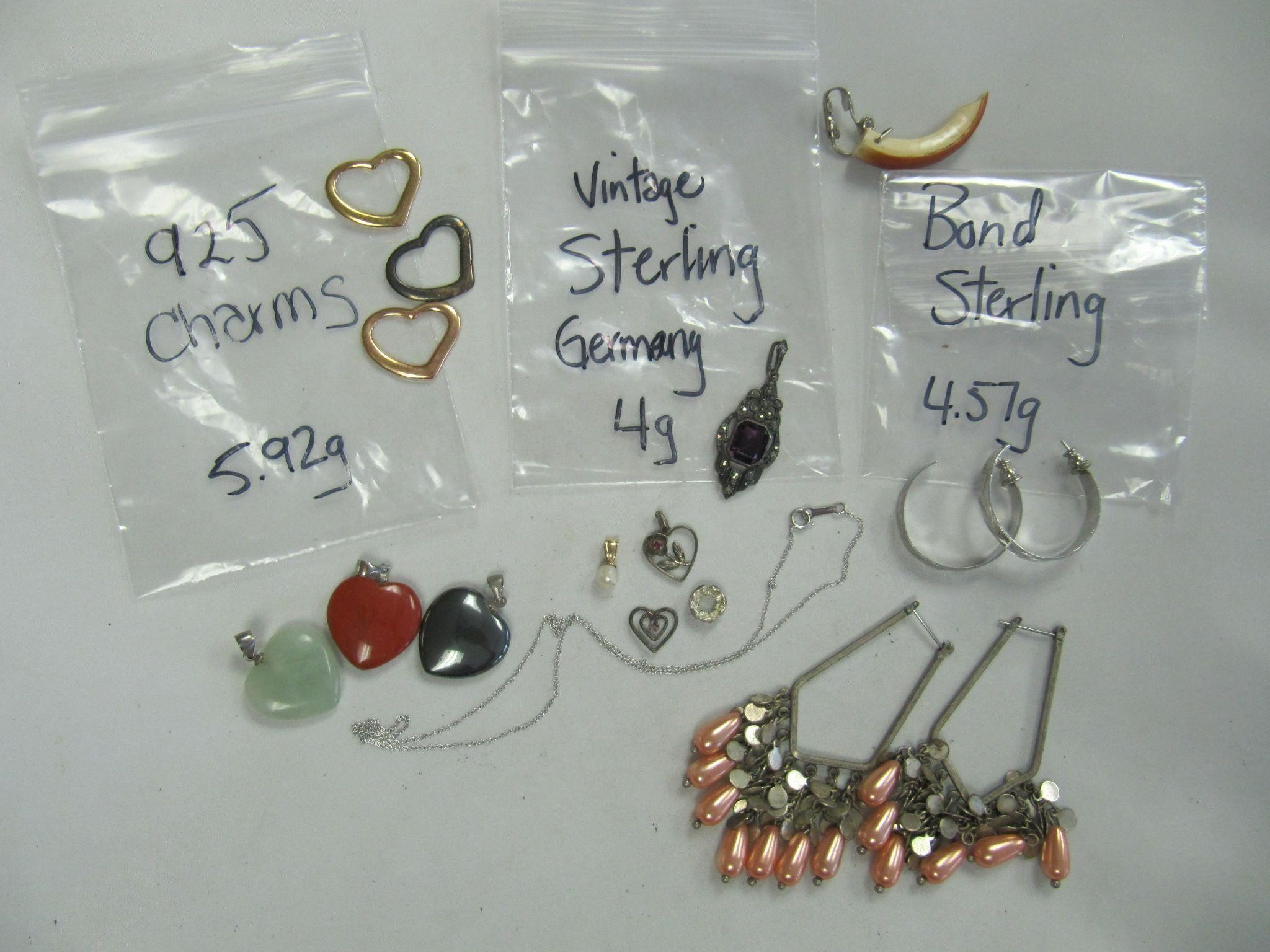 PENDANTS, CHAINS & EARRINGS