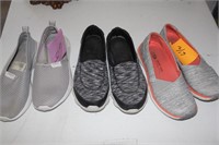 3 pairs of tennis shoes size 6 1/2