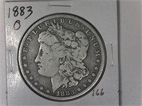 1883-O Morgan Silver Dollar