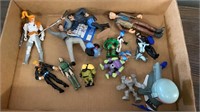 Lot of Assorted Figures, Star Wars and More
