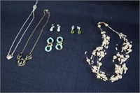 costume jewelry lot .