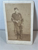 1800s CDV Photograph Officer Franco Prussian