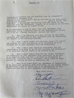 The Edgar Winter Group signed  contract