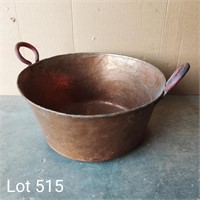 Large Copper Pot w/ Double Handles